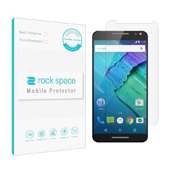 محافظ صفحه (گلس) نانو هیدروژل شفاف و ضد ضربه گوشی موتورولا Moto X STYLE برند راک اسپیس